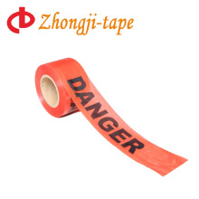 danger pe barrier warning tape